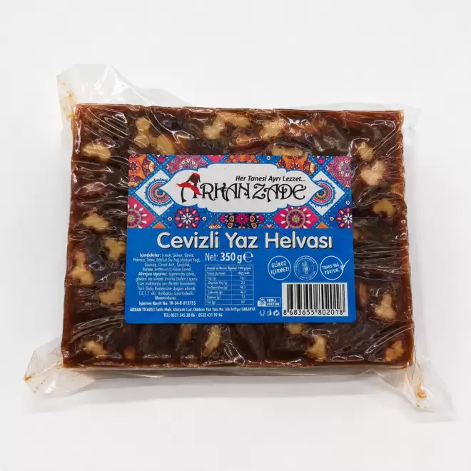 Arkanzade Cevizli Kakaolu Yaz Helvası
